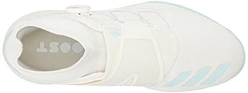 adidas Women's ZG21 Motion Primegreen BOA Mid Cut Golf Shoes, Non-Dyed/Halo Mint/Non-Dyed, 10