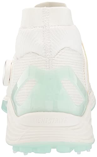 adidas Women's ZG21 Motion Primegreen BOA Mid Cut Golf Shoes, Non-Dyed/Halo Mint/Non-Dyed, 10