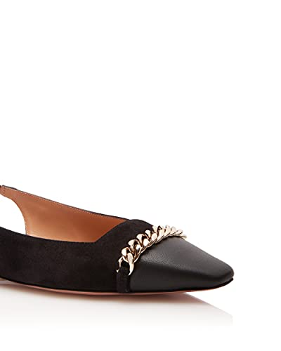 Aquazzura, Nikki Ballet, 6, Black