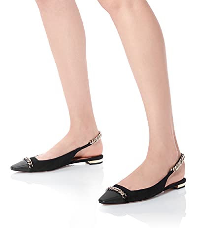 Aquazzura, Nikki Ballet, 6, Black