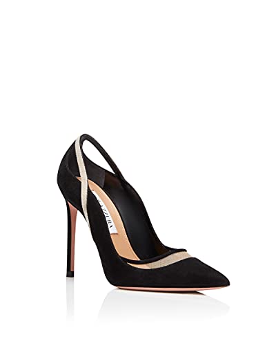 Aquazzura, Soiree Pump 105, 6, Black