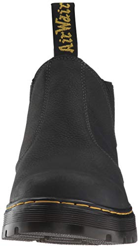 Dr. Martens Men's HARDIE Boot, Black, 9 Regular UK (10 US)