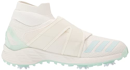 adidas Women's ZG21 Motion Primegreen BOA Mid Cut Golf Shoes, Non-Dyed/Halo Mint/Non-Dyed, 10