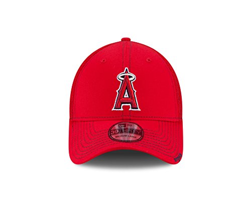 MLB Los Angeles Angels Neo Fitted Baseball Cap, Scarlet, Small/Medium