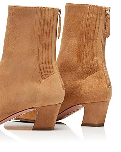 Aquazzura, Tres St Honore Bootie 50, 10.5, Sweet Honey