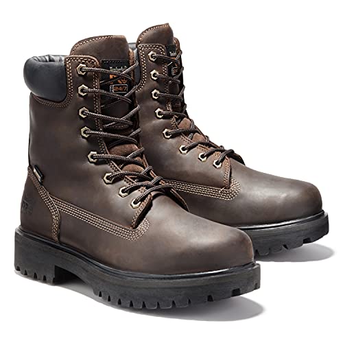 Timberland Pro Men's Direct Attach 8" Waterproof Workboot,Brown,10 M