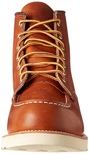 Red Wing Heritage Men's 6" Classic Moc Toe Boot, Oro Legacy, 9.5 M US