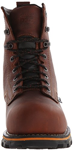 Timberland PRO Men's 8 Inch Boondock Composite Toe Waterproof Industrial Work Boot,Brown Oiled Distressed Leather,10.5 M US