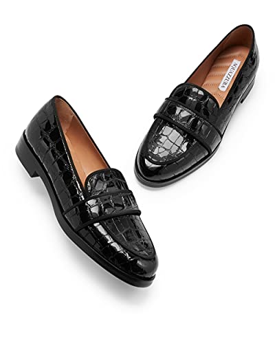 Aquazzura, Martin Mocassin, 9.5, Black