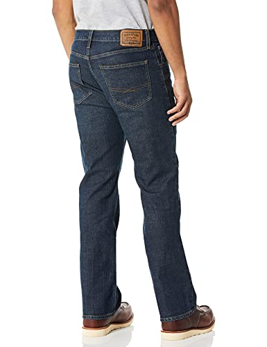 Signature by Levi Strauss & Co. Gold Label Men's Bootcut Fit Jeans, fleetwood, 34W x 32L