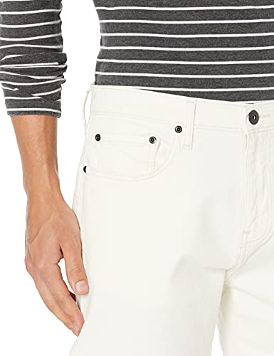 Amazon Brand - Goodthreads Men's Athletic-Fit Jean, White Vintage, 36W x 31L