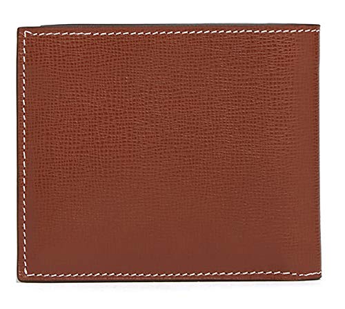 Mark Cross Bi-Fold Wallet, Saffiano, Acorn