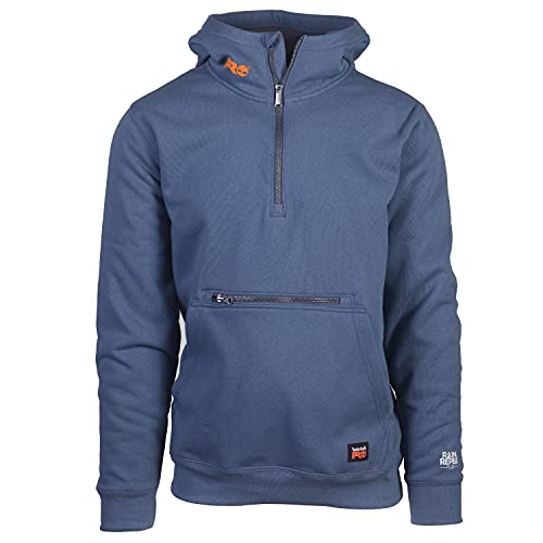 Timberland PRO Men's Honcho HD Pullover Hooded Sweatshirt, Vintage Indigo, 2X Large