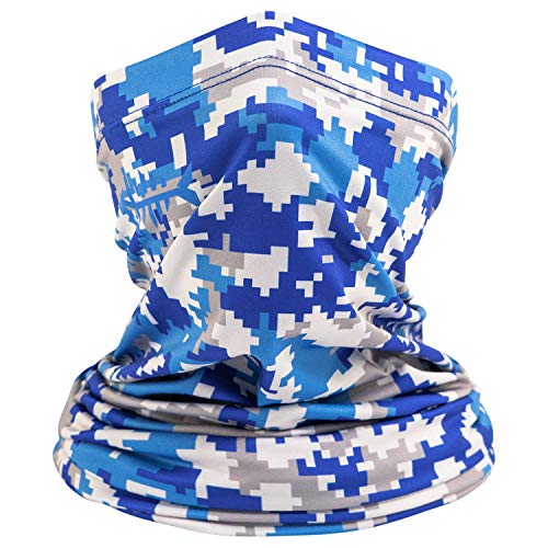 UPF 50+ UV Sun Protection Neck Gaiter for Fishing Hunting Kayaking Hiking Cycling and Other Outdoor Activities, Pack of 4