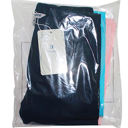 Bienzoe Girl's Knit Cotton Stretch School Uniform 3 Leggings Pack D 10
