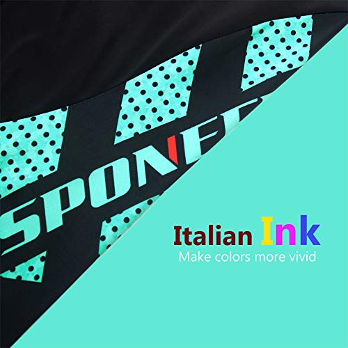Bicycle Shorts Men Padded Cycle Biker Tights Indoor Bike Outdoor Riding Half Pants US XXXL Sponeed Green