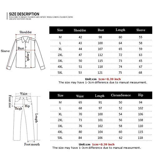 ASALI Mens Tracksuit Feather Wings Fashion Warm Up Jogger Suit with Jacket+Pants Sets White XL