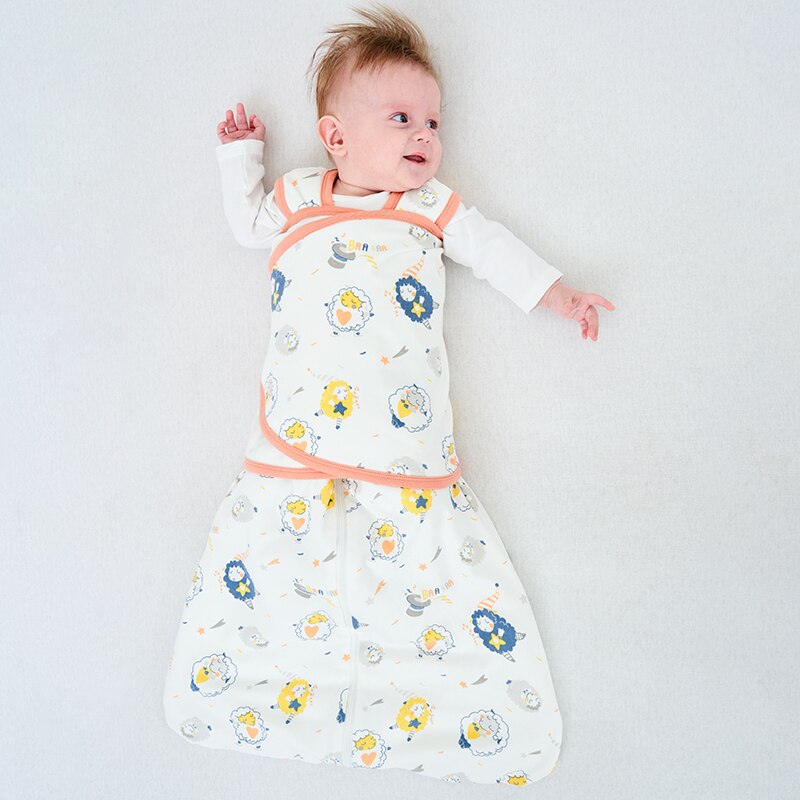Baby Swaddle Surrender Style Newborn Sleeping Bag Cotton Gro-Bag Newborn Blanket Wrap Envelope Cocoon 0-12 Months