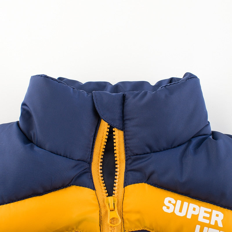 New ARRIVE 2022 Children's Clothing Winter Boys Coat Boys Jacket Thick Long-sleeved fashion Cotton Clothes Infant Winter Coat