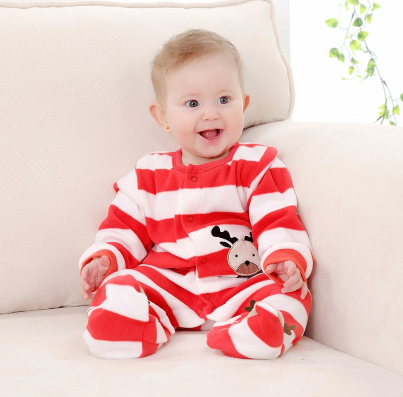 3M-12M Infant Footies Newborn Baby Boys Girls Winter Clothes Colorful 100% Cotton Character Clothing Unisex Autumn Jumpsuits