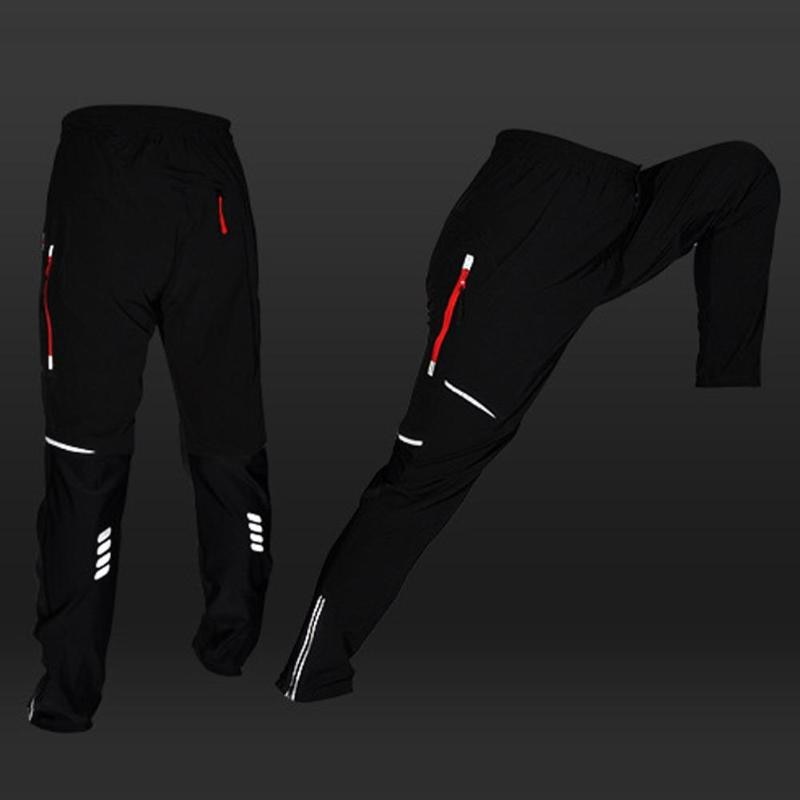 Cycling Equipment Pants Moutain Bike Tights Bicycle Trousers Quick-drying Breathable Men's Long Pants Black Plus Size S-4XL