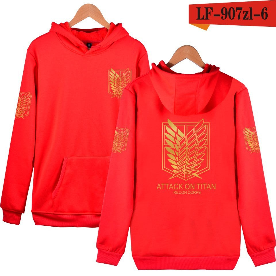 attack on titan hoodie costume hood Men's Sweatshirts big size hoddie for men women/male Sportswear cosplay