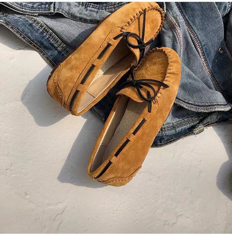 MOOKIAPI Chinese brand high quality women's shoes, 100% leather woman fla, classic women's loafers shoes, free delivery