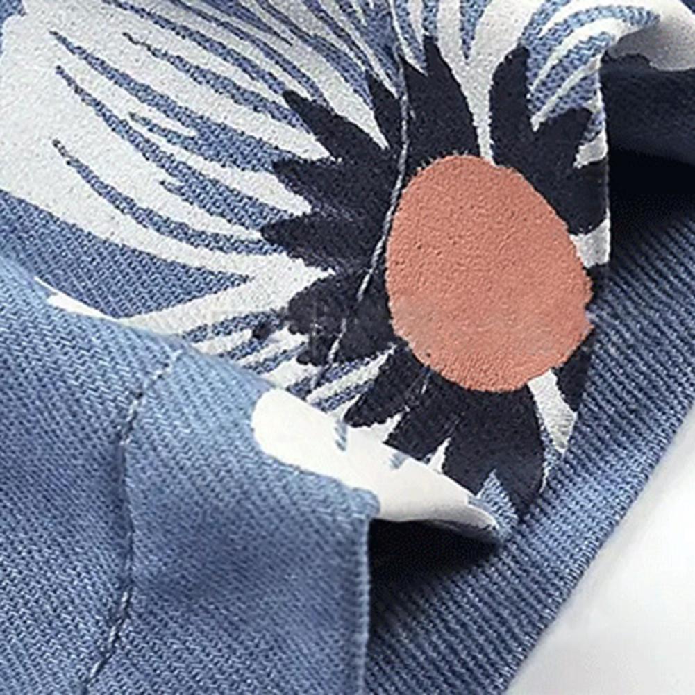 4XL Summer Women Dress Single-breasted Patchwork Short Sleeve Pockets Floral Print Maxi Dress Loose Dresses Robe Femme Vestidos