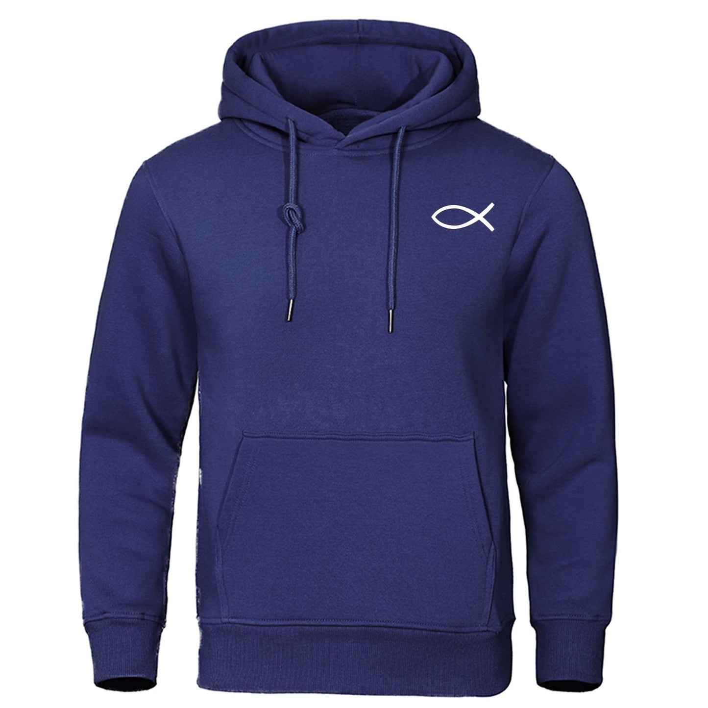 2022 Autumn Winter Mens Sweatshirt Christian JESUS fish Hoodies high quality Brand Pullover Warm Fleece Hoody Casual Streetwear