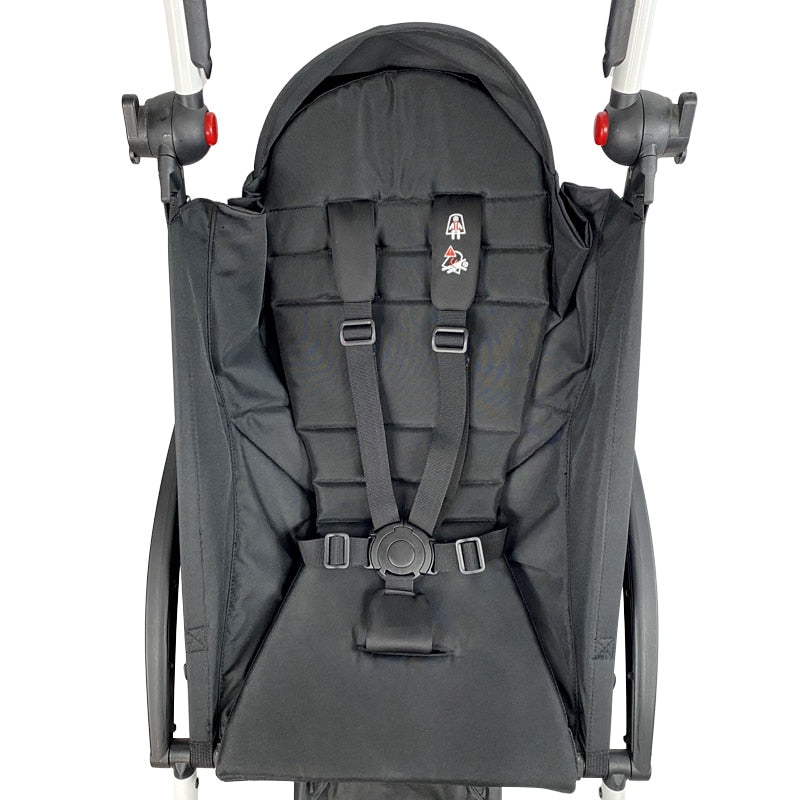 Baby Stroller Cushion Seat For Babyzen Yoyo Yoyo2 Stroller 175 Degrees Cloth Linen Original Material Baby Stroller Accessories