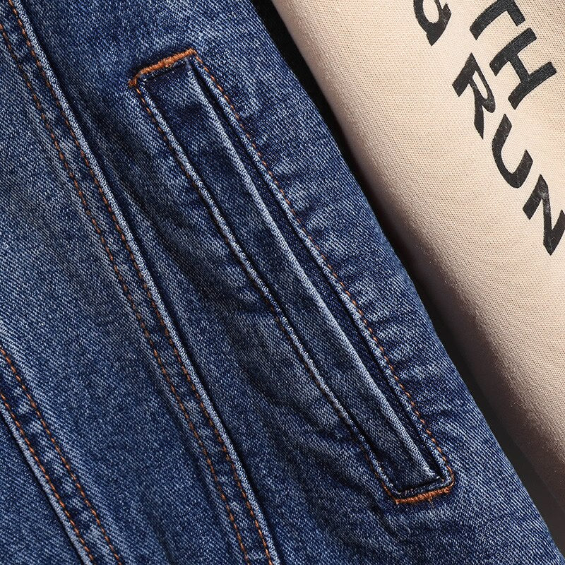 Men's Denim Vest Jacket Large Size 6XL Plus Size 7XL Clothing Summer Fashion Waistcoat Male Casual Big size Jeans Jacket Men