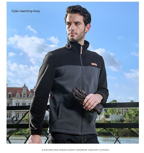 size Men women Softshell Fleece Jackets Male Warm Sweatshirt Thermal Coat windbreaker sportswear Stand Collar Casual Jacket