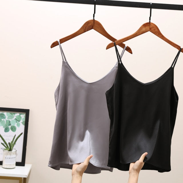 2021 Women Sexy Crop Tops Silk Tube Top Female Sleeveless Camis Seamless Sports Lingerie Tee Bra Crop Top Bandeau Top Tank Sling