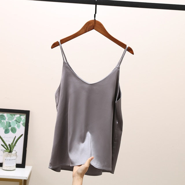 2021 Women Sexy Crop Tops Silk Tube Top Female Sleeveless Camis Seamless Sports Lingerie Tee Bra Crop Top Bandeau Top Tank Sling