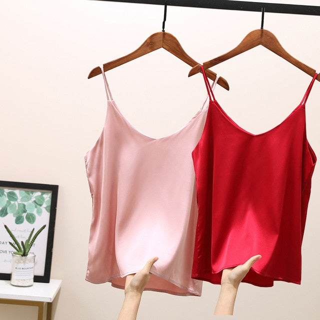 2021 Women Sexy Crop Tops Silk Tube Top Female Sleeveless Camis Seamless Sports Lingerie Tee Bra Crop Top Bandeau Top Tank Sling