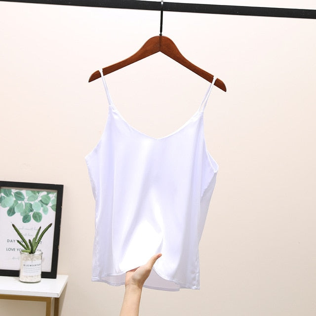 2021 Women Sexy Crop Tops Silk Tube Top Female Sleeveless Camis Seamless Sports Lingerie Tee Bra Crop Top Bandeau Top Tank Sling