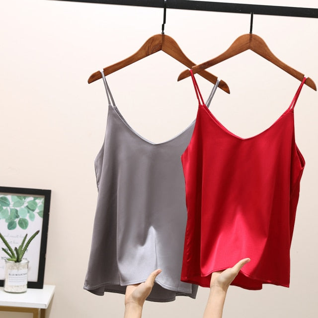 2021 Women Sexy Crop Tops Silk Tube Top Female Sleeveless Camis Seamless Sports Lingerie Tee Bra Crop Top Bandeau Top Tank Sling