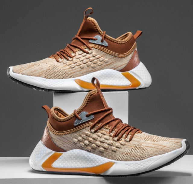 Comfortable Hot Sale Men Sneakers Breathable Mesh Casual Men Shoes Fashion Street Walking Sneakers