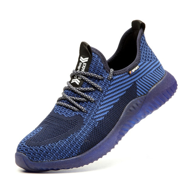 Work Safety Shoes Men Ankle Boots Shoe Man Work Summer Breathable Lightweight Boots Oil Resistant Sneakers Freeshipping 2021