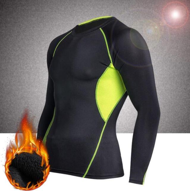 Aismz Winter Thermal Underwear Men Warm First Layer Man Undrewear Set Fleece Compression Quick Drying Second Skin Long Johns
