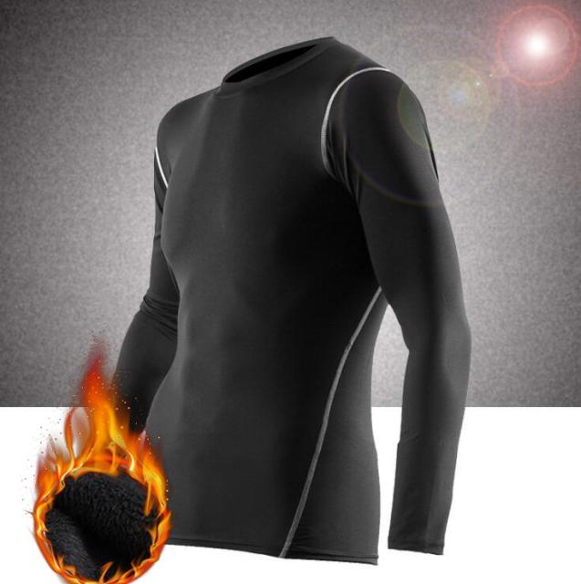 Aismz Winter Thermal Underwear Men Warm First Layer Man Undrewear Set Fleece Compression Quick Drying Second Skin Long Johns