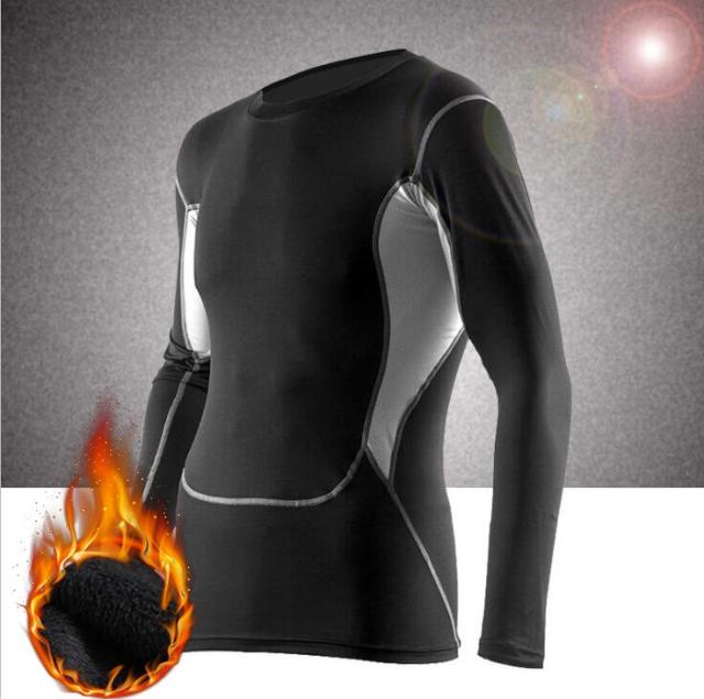 Aismz Winter Thermal Underwear Men Warm First Layer Man Undrewear Set Fleece Compression Quick Drying Second Skin Long Johns