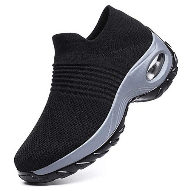 Women Sneakers Fashion Breathable Mesh Casual Shoes Platform Sneakers Platform Woman Vulcanize Shoes Walking Zapatillas Mujer