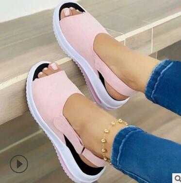 2021 Women Chunky Sneakers Solid Color Platform Shoes Thick Bottom Zipper Women's Vulcanized Shoes Sneakers Zapatos De Mujer