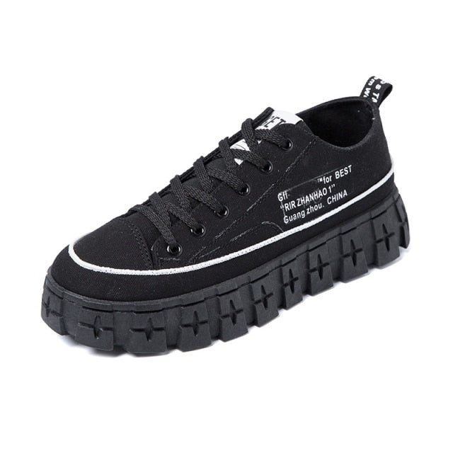 Autumn Yellow Retro Men's Vulcanized Shoes Platform Sneakers Mens Designer Shoes Male Canvas Casual Sneakers zapatillas hombre