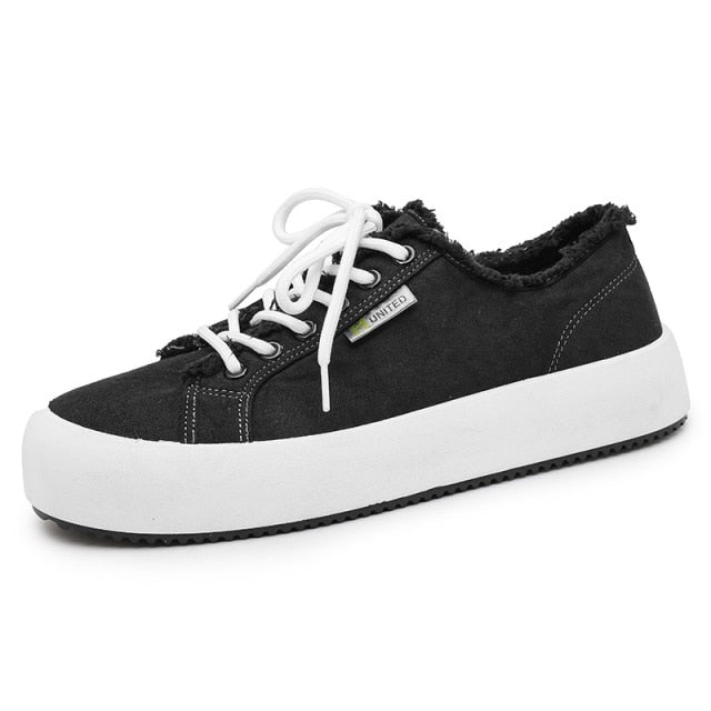 Autumn Yellow Retro Men's Vulcanized Shoes Platform Sneakers Mens Designer Shoes Male Canvas Casual Sneakers zapatillas hombre
