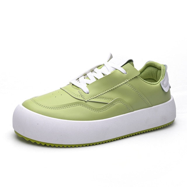 Autumn Yellow Retro Men's Vulcanized Shoes Platform Sneakers Mens Designer Shoes Male Canvas Casual Sneakers zapatillas hombre