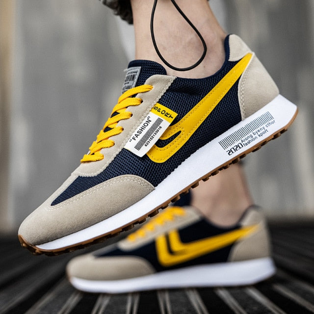 2021 Summer New Style Korean Mesh Tide Shoes Breathable Sports Shoes Casual Trend Men's Shoes Wholesale Running Shoes Sneakers