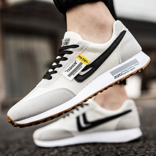 2021 Summer New Style Korean Mesh Tide Shoes Breathable Sports Shoes Casual Trend Men's Shoes Wholesale Running Shoes Sneakers