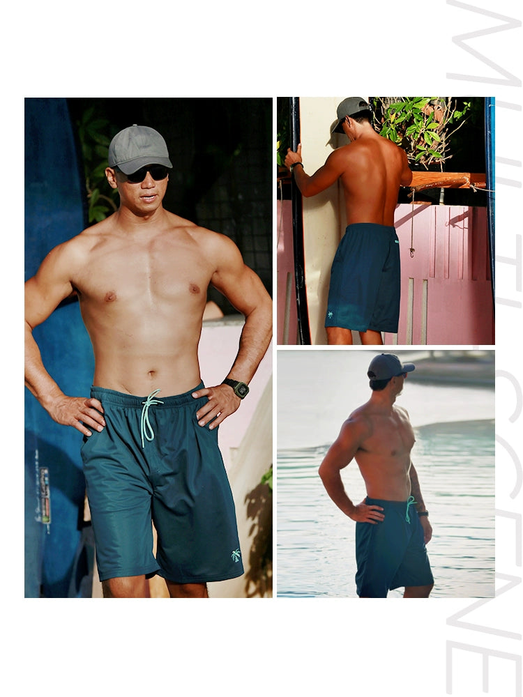 Breathing More Comfortable | Hot Spring Swimming Trunks Men 2024 New Arrival Beach Pants Plus Size Soakable Anti-Embarrassment